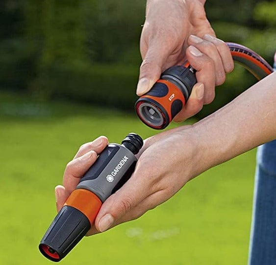 Gardena Premium metal garden hose quick connectors and adapters