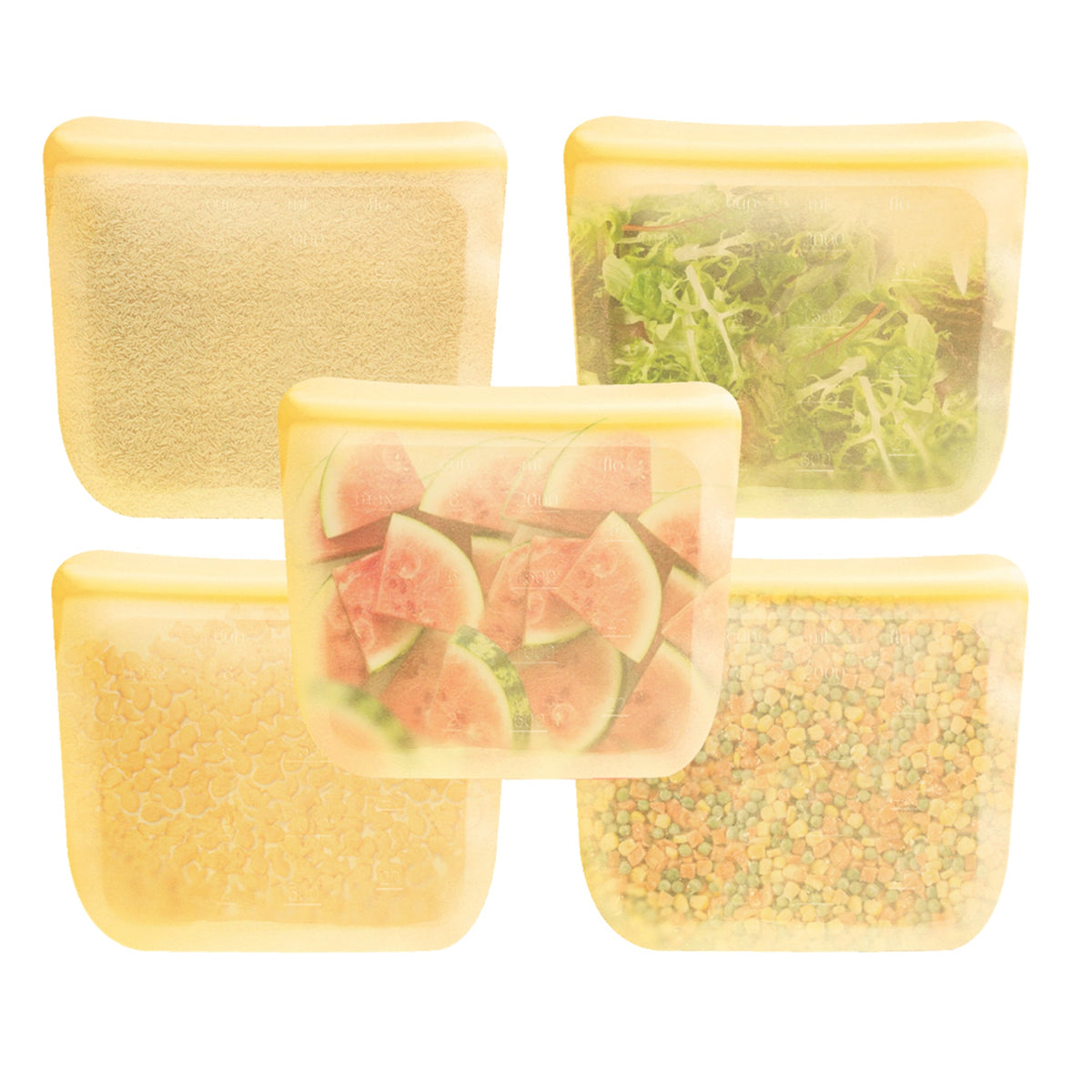 Purifyou food-grade silicone reusable food bag product view