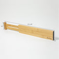 Bamboo expandable divider for dresser and bedroom drawers