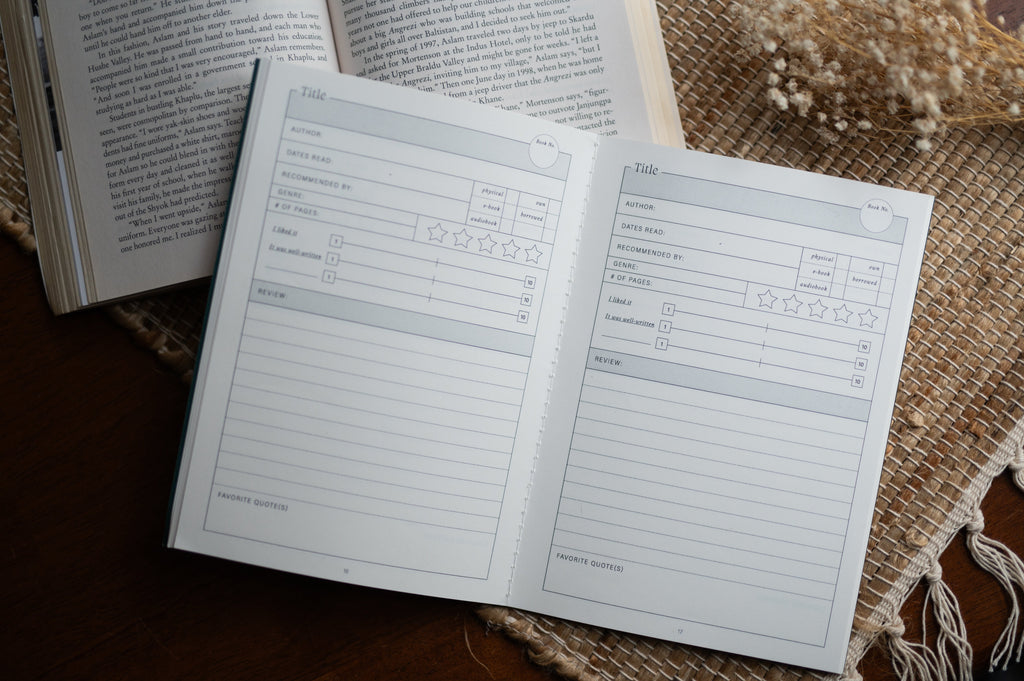 Keep & Remember A5 Reading Journal – 40 Book Reviews