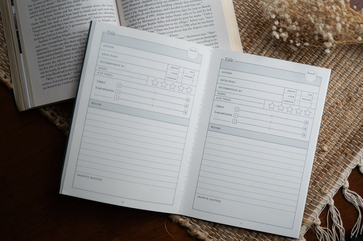 Keep & Remember A5 Reading Journal – 40 Book Reviews