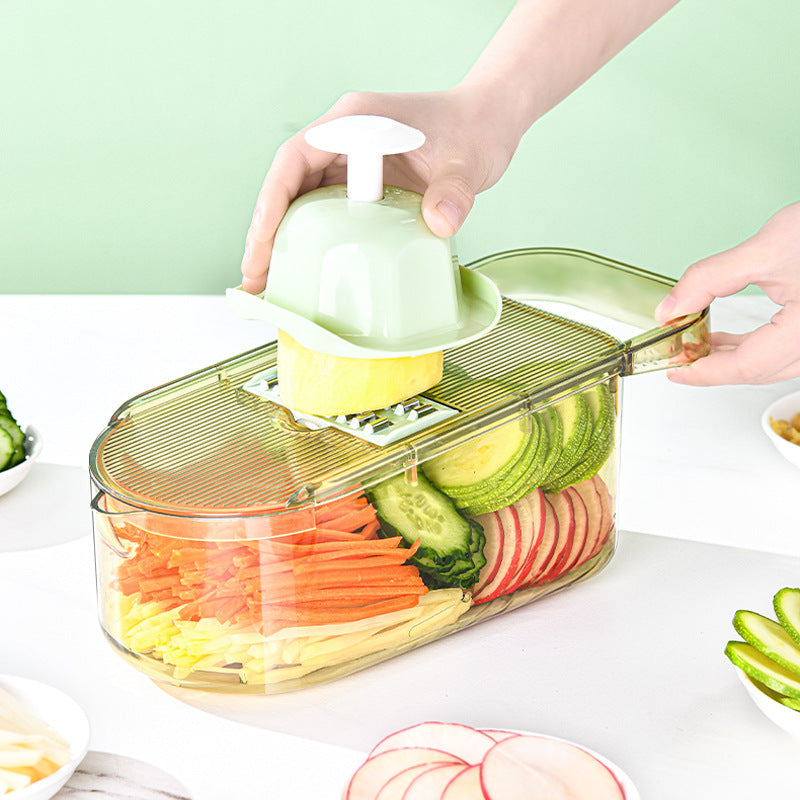 Multifunction Vegetable Chopper, Slicer & Grater