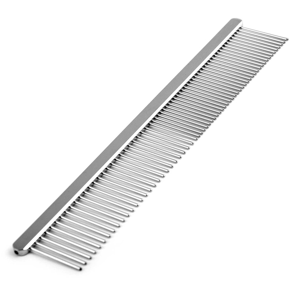 Jeffers steel grooming comb for different pet coat types