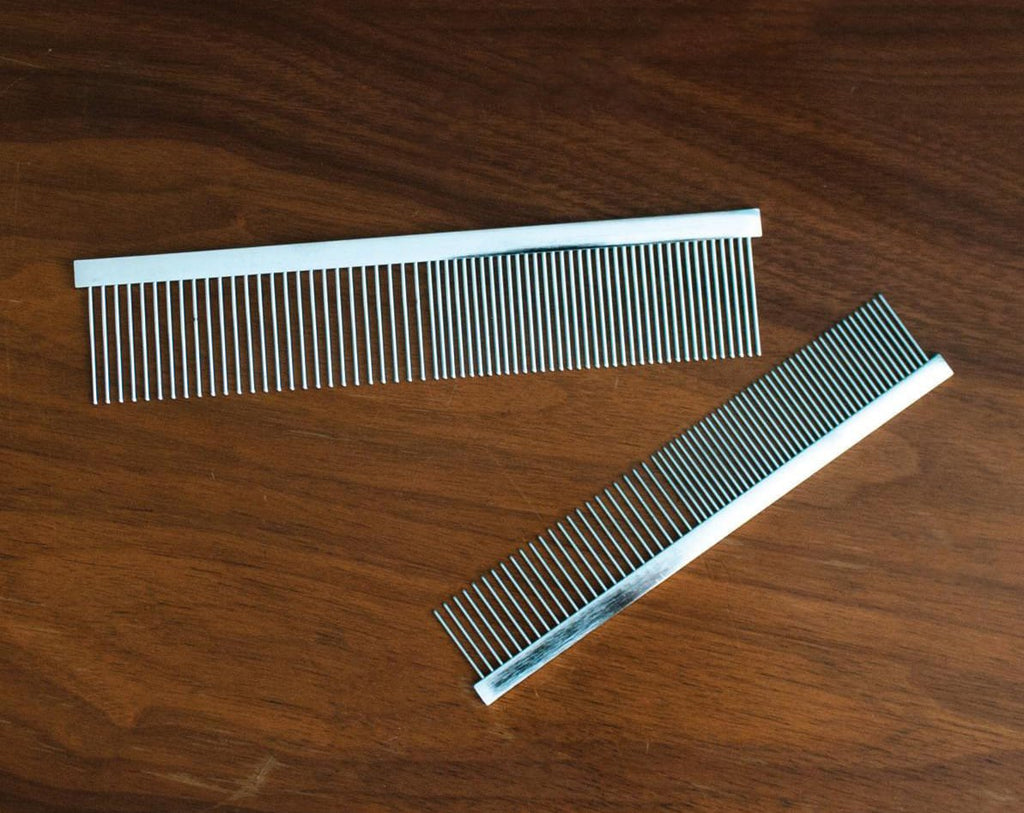 Jeffers 7.5 inch steel grooming comb for dogs and cats