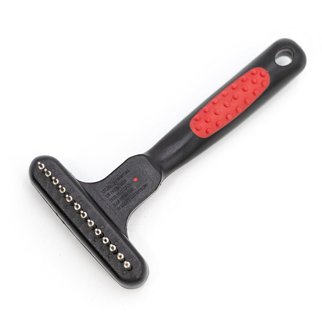 Jeffers Magic Spring Undercoat Rake for dogs and cats - 13 pin single row