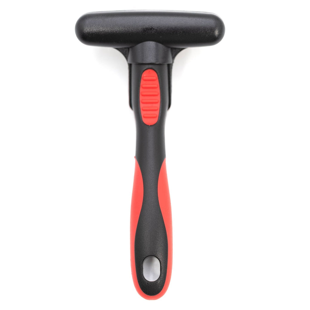 Jeffers double row undercoat rake with long and short pins